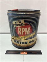 Caltex RPM Motor Oil 4 gallon drum