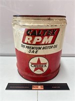 CALTEX RPM 4 GALLON Drum