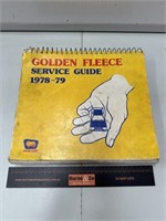 Original Golden Fleece Service Guide 1978-79