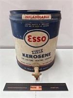 Esso 4 Gallon Drum with tap