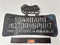 Original Motor Spirit 44 Gal stencil