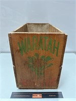 Waratah Motor Oil Wooden Crate