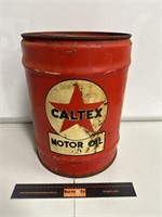 Caltex Motor Oil 4 Gallon Drum