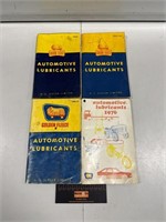 4x Golden Fleece Automotive Lubricant Manuals