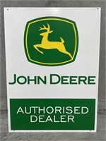 JOHN DEERE Authorised Dealer Screen Print Tin