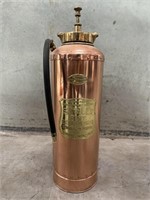 SIMPLEX Polished Copper Fire Extinguisher -