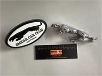 2 x JAGUAR Car Badges