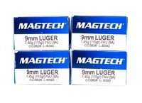 Ammo 200 Rds 9mm Luger