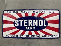 Original Embossed STERNOL AERO British Made Motor