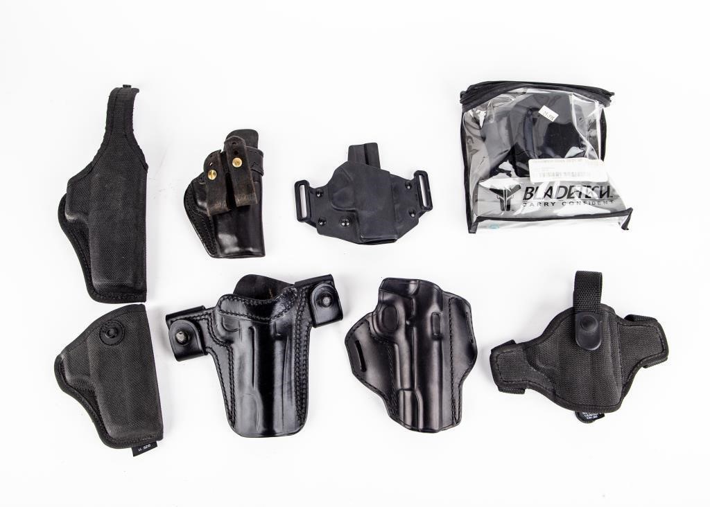 8 Assorted Pistol Holsters