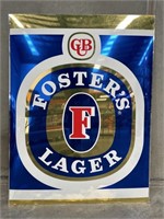 FOSTERS LAGER F Composite Plastic Advertising