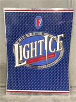 FOSTERS LIGHT ICE Composite Plastic Advertising