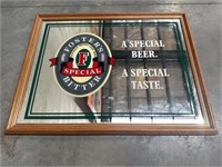 Fosters Special Bitter Bar Mirror - 660 X 505