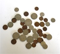Foreign Coins Silver & Copper