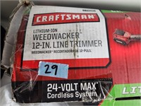 Craftsman cordless weedwacker