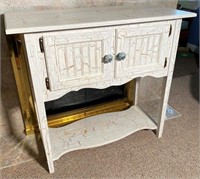 38" Decorative storage stand/ sofa table