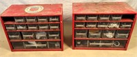 2pcs- hardware bins