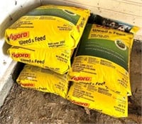 5 bags- 28-0-3..14lbs  Weed & Feed fertilizer