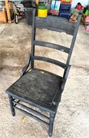 old chair for landscape decoration