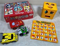 toys- Disney puzzle & more
