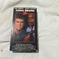 lethal weapon  2 vhs tape mel gibson danny glover