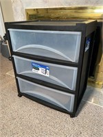 3 drawer storage cabinet