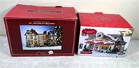 2pcs- St. Nicholas Square Christmas Village