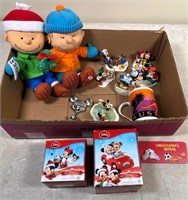 Peanuts Dolls & Disney figurines