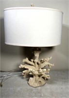 beach coral lamp