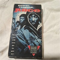 Juice vhs tape featuring tupac