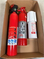 fire extinguishers