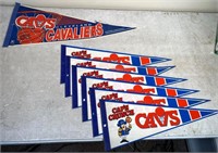 vintage Cleveland Cavaliers pennants