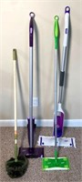 cleaning tools- swiffers & broom