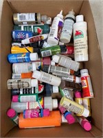 Acrylic paints- partial containers