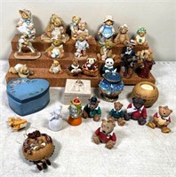 Cherrished Teddys on stand & more