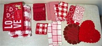 Valentines Day placemats, linens & more