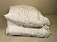 2pcs- twin mattress pads