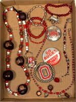 OSU BUCKEYES necklace, pins & related