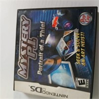 nintendo ds game with case mystery pi