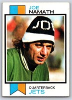 1973 Topps Football #400 Joe Namath