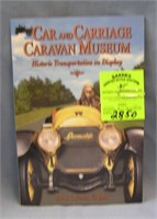 Vintage car and garage caravan museum