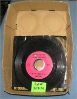 Mixed group of vintage 45 RPM records