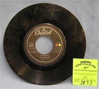 Paul McCartney and Wings 45 rpm record