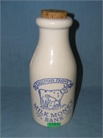 Edgemor Farms milk bottle bank