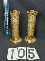Pair of 13” Candle holders