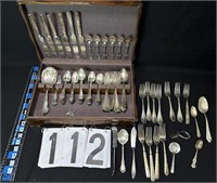 Silver Plate Flatware, Plus