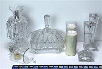 Candy dish, Candle holders