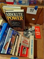 Lot of books about presidents