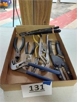 Lot of assorted pliers