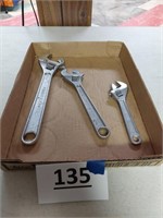 Lot of crescent wrenches